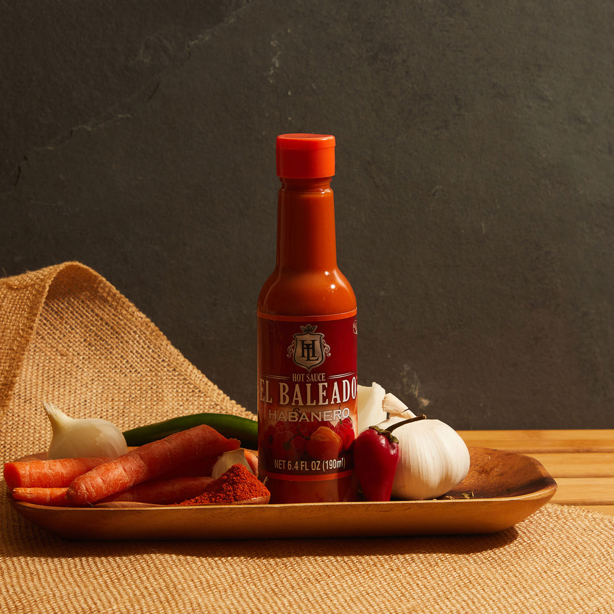 Salsa Habanero Roja Salsa El Baleado